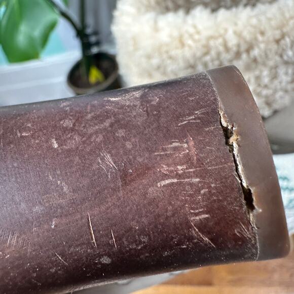 UGG Australia Carnagie Wedge Boots Shearling Cuff Suede Studded Sz 8 - Picture 11 of 16